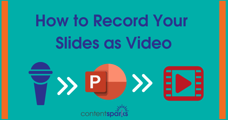 Record slides as video