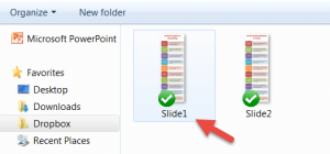9. Select image to insert