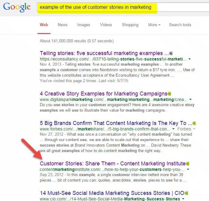 SearchGoogleCustomerStories