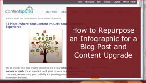 How to repurpose an infographic