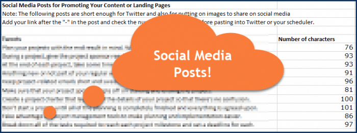 Project Management Made Easy - Social Media Posts