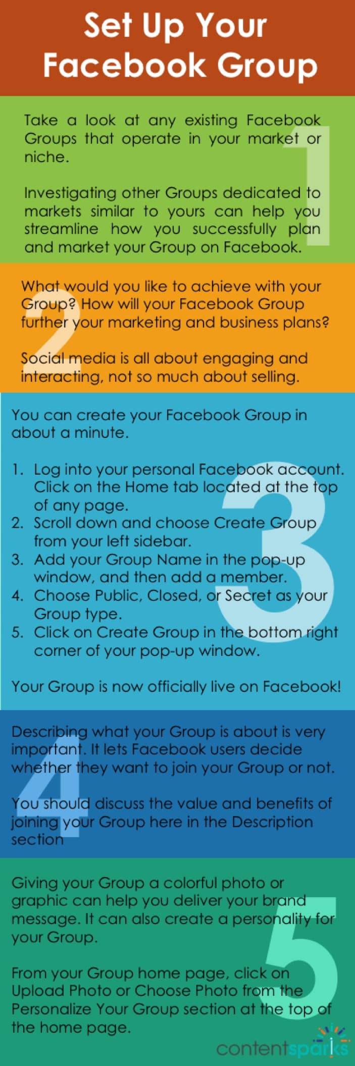 How To Set Up Your Facebook Group ContentSparks