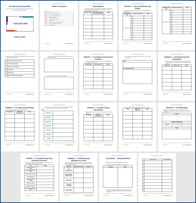 Crowdsourcing Essentials - Action Guide