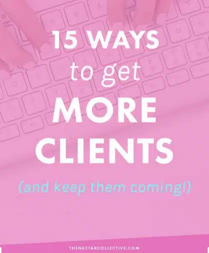 15 Ways to get more clients