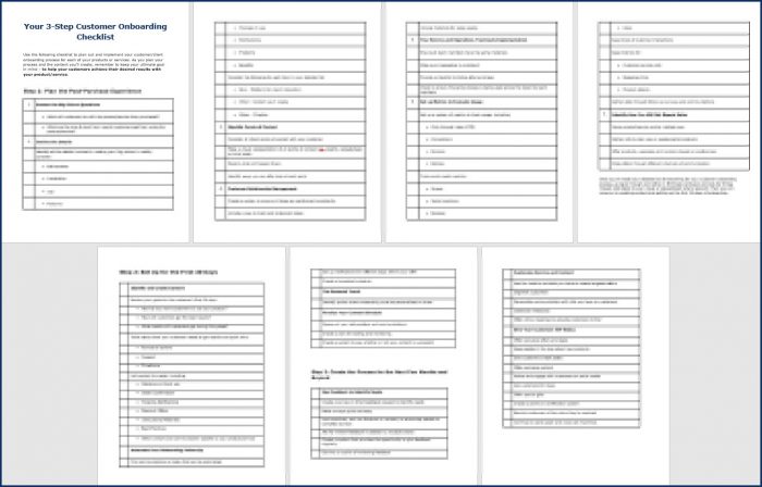 onboarding checklist