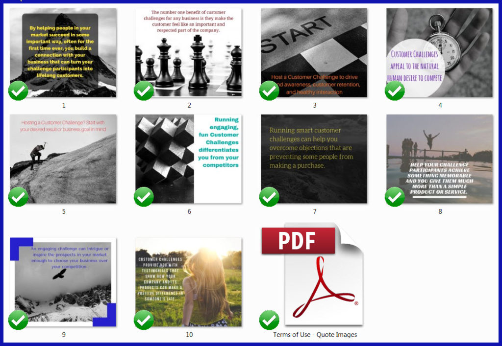Customer Challenges - Social Sharing Images