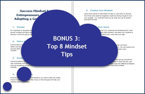 Success Mindset for Entrepreneurs - BONUS 3 Tips