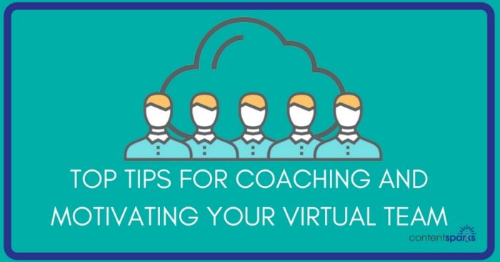 How To Motivate Virtual Team Members Top Tips for Coaching and Motivating Your Virtual Team Members