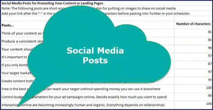 Content Visibility Boosters - Social Media Posts