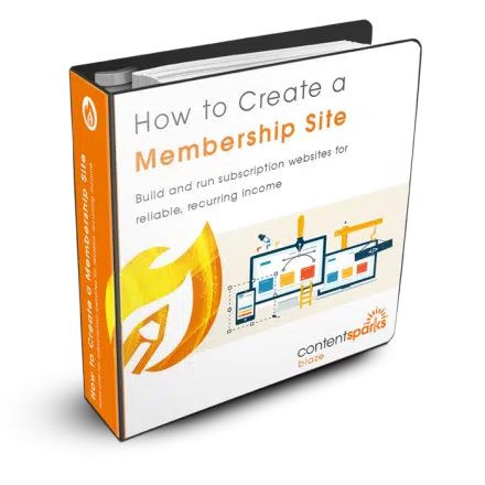 how to create a membership site