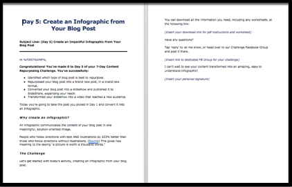 content repurpose challenge
