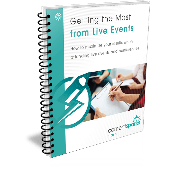 Get the most from attending live events