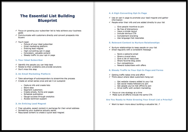 The Essential List Building Blueprint 4 The Essential List Building Blueprint - Image 4