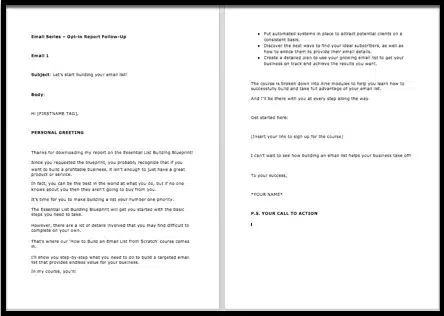 The Essential List Building Blueprint 5 The Essential List Building Blueprint - Image 5