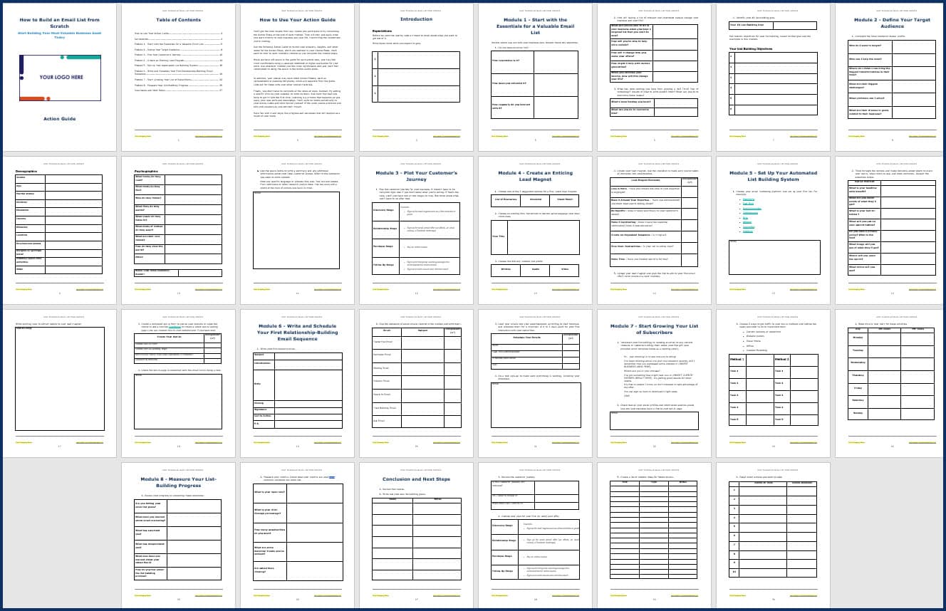 How to Build an Email List from Scratch - Action Guide
