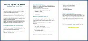 The Essential List Building Blueprint 19 How to Build an Email List from Scratch - Blog Post 4