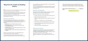 The Essential List Building Blueprint 20 How to Build an Email List from Scratch - Blog Post 5