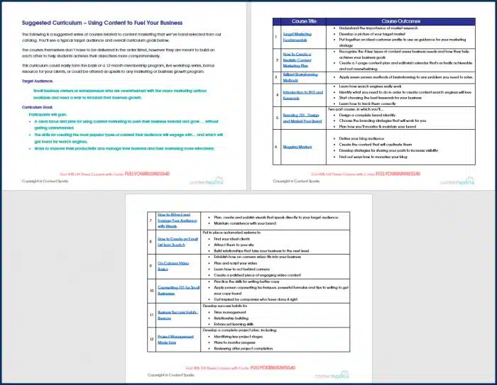 How to Build an Email List from Scratch - Curriculum