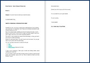 How to Build an Email List from Scratch - Opt In Email 2