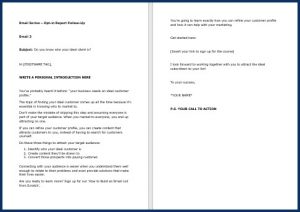 How to Build an Email List from Scratch - Opt In Email 3