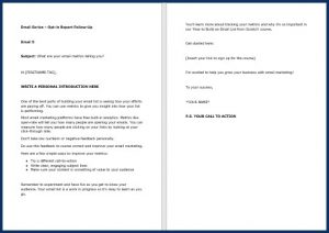 How to Build an Email List from Scratch - Opt In Email 5