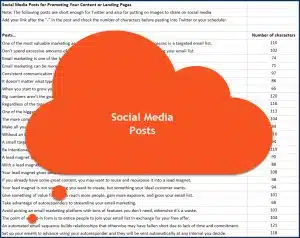 The Essential List Building Blueprint 22 How to Build an Email List from Scratch - Social Media Posts