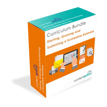 Curriculum Bundle - Starting, Growing and Sustaining a Scaleable Business