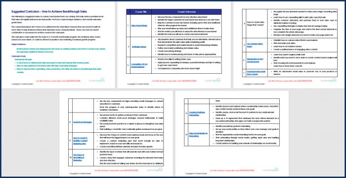 SalesPageConverts_Curriculum