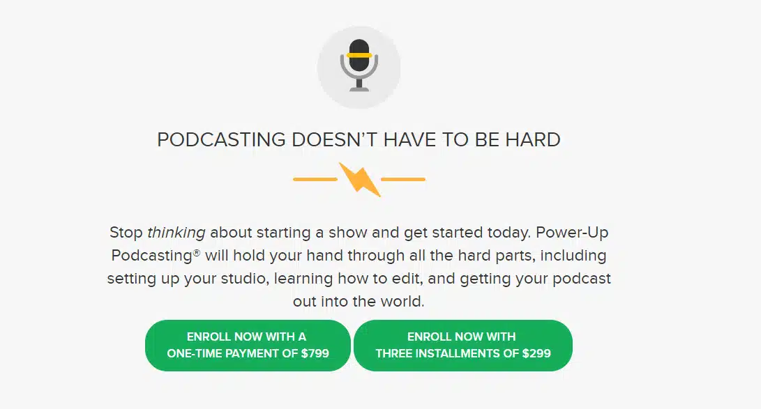 Podcasting CTA