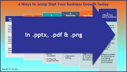 Create Your Business Growth Plan - 6 Ways Infographic