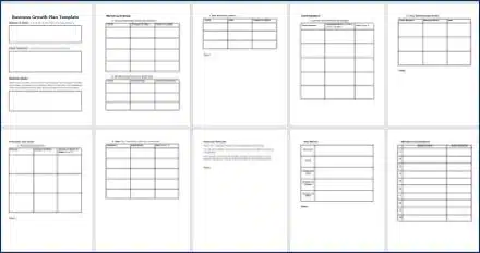 Create Your Business Growth Plan - Business Growth Plan Template