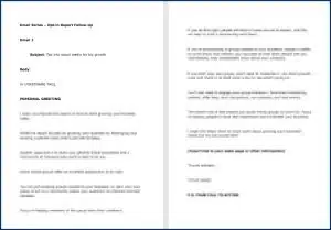 Create Your Business Growth Plan - Opt In Email 2
