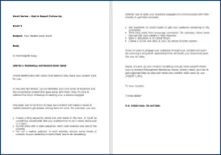 Content Management Bootcamp - Opt-In Email 5