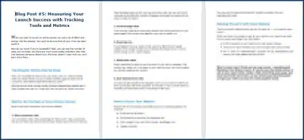 Launch & Market Your Online Course - Opt-In Blog 5