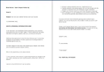 Launch & Market Your Online Course - Opt-In Email 5