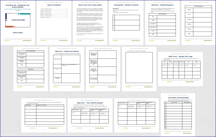 Designing Your Brand Identity - Action Guide