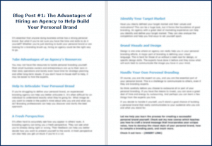 Build Your Unique Personal Brand - Opt In Blog 1
