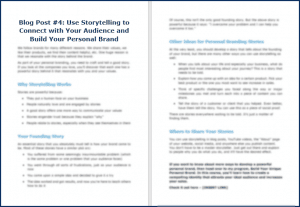 Build Your Unique Personal Brand - Opt In Blog 4