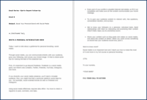 Build Your Unique Personal Brand - Opt In Email 6