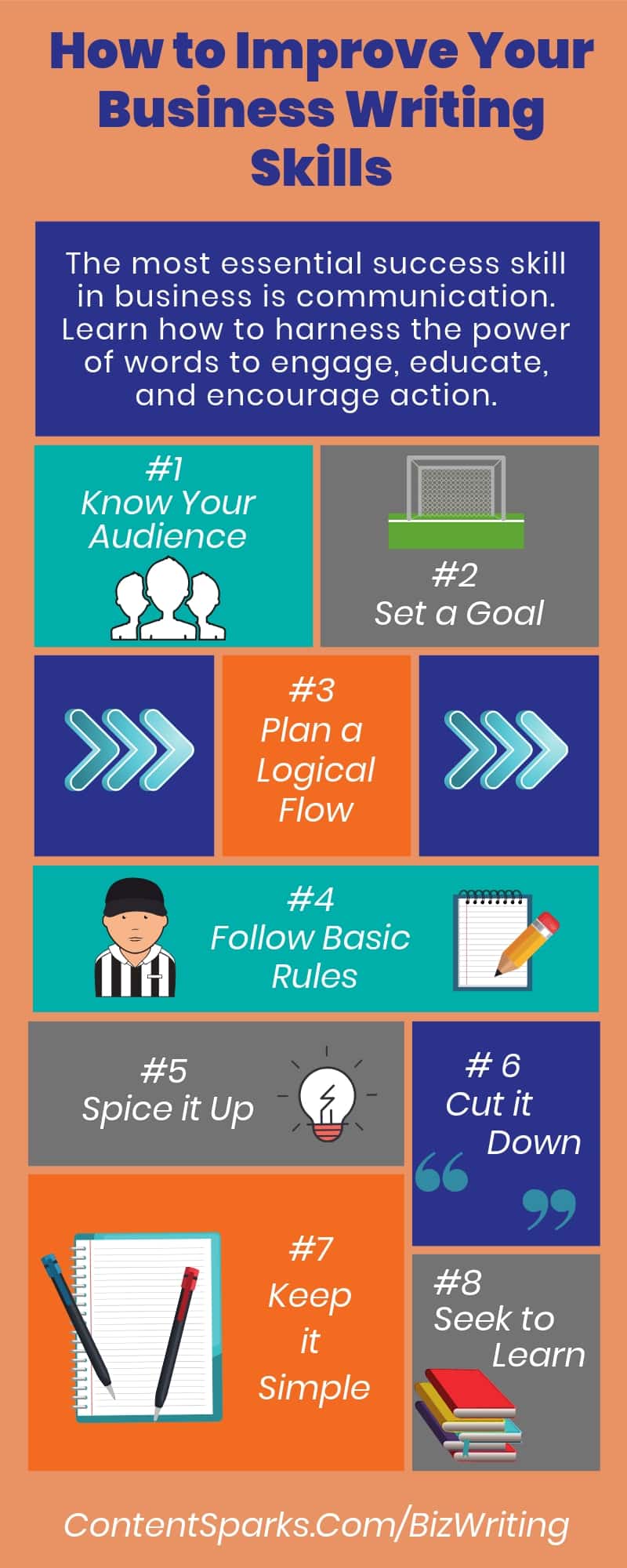 Biz Writing Skills Blog Infographic 1