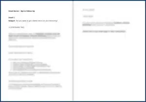 Customer Lifecycle Marketing - Opt In Email 1