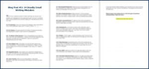 Essential Business Writing Skills - Opt In Blog 3
