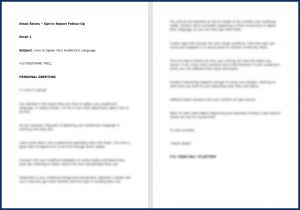 Essential Business Writing Skills - Opt In Email 2