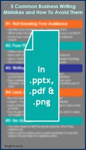 Essential Business Writing Skills - Opt In Infographic