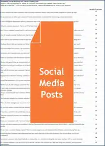 Keep Your Customers For Life - Social Posts