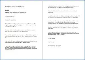 Sales Skills - Opt In Email #5
