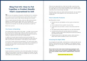 Fast Cash Strategies - Blog Post 2
