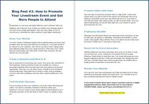 Live Video Marketing - Blog Post 2