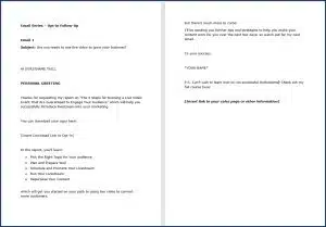 Live Video Marketing - Opt-In Email 1