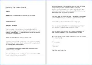 Live Video Marketing - Opt-In Email 3